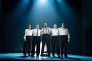 Original Broadway Cast of Operation Mincemeat, March 2025 (Photo by Julieta Cervantes)